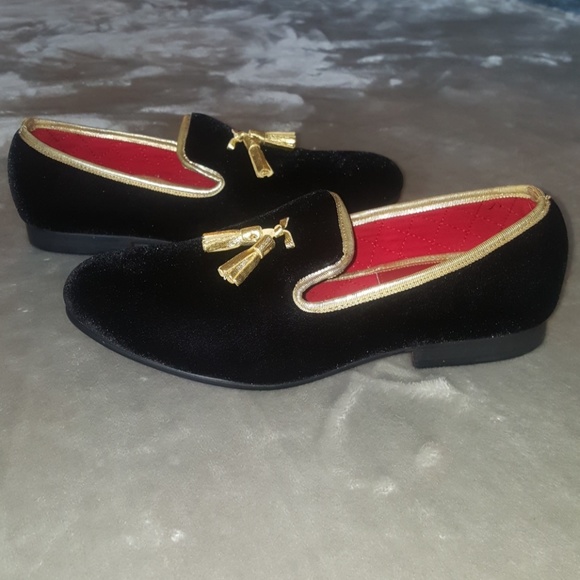Davucci Velvet Tassel Loafers - Picture 6 of 6